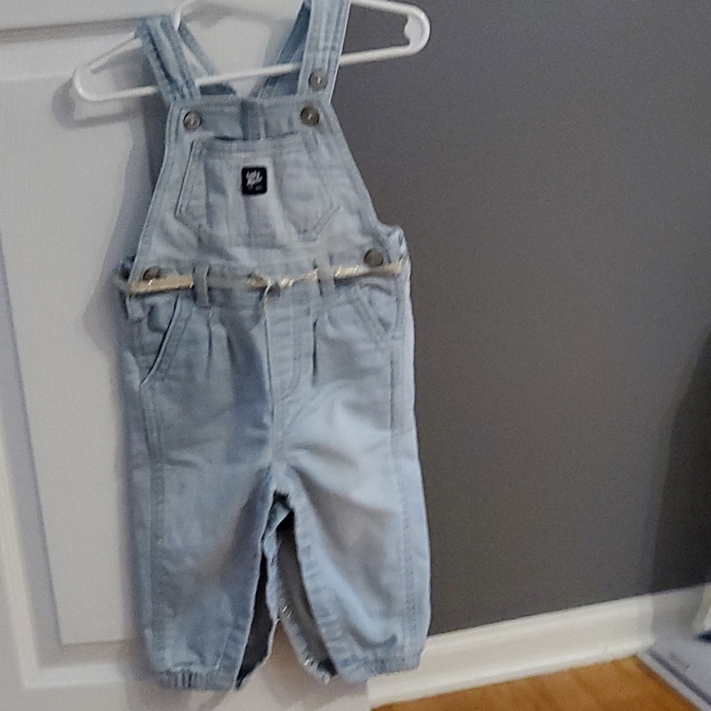 Baby denim overalls